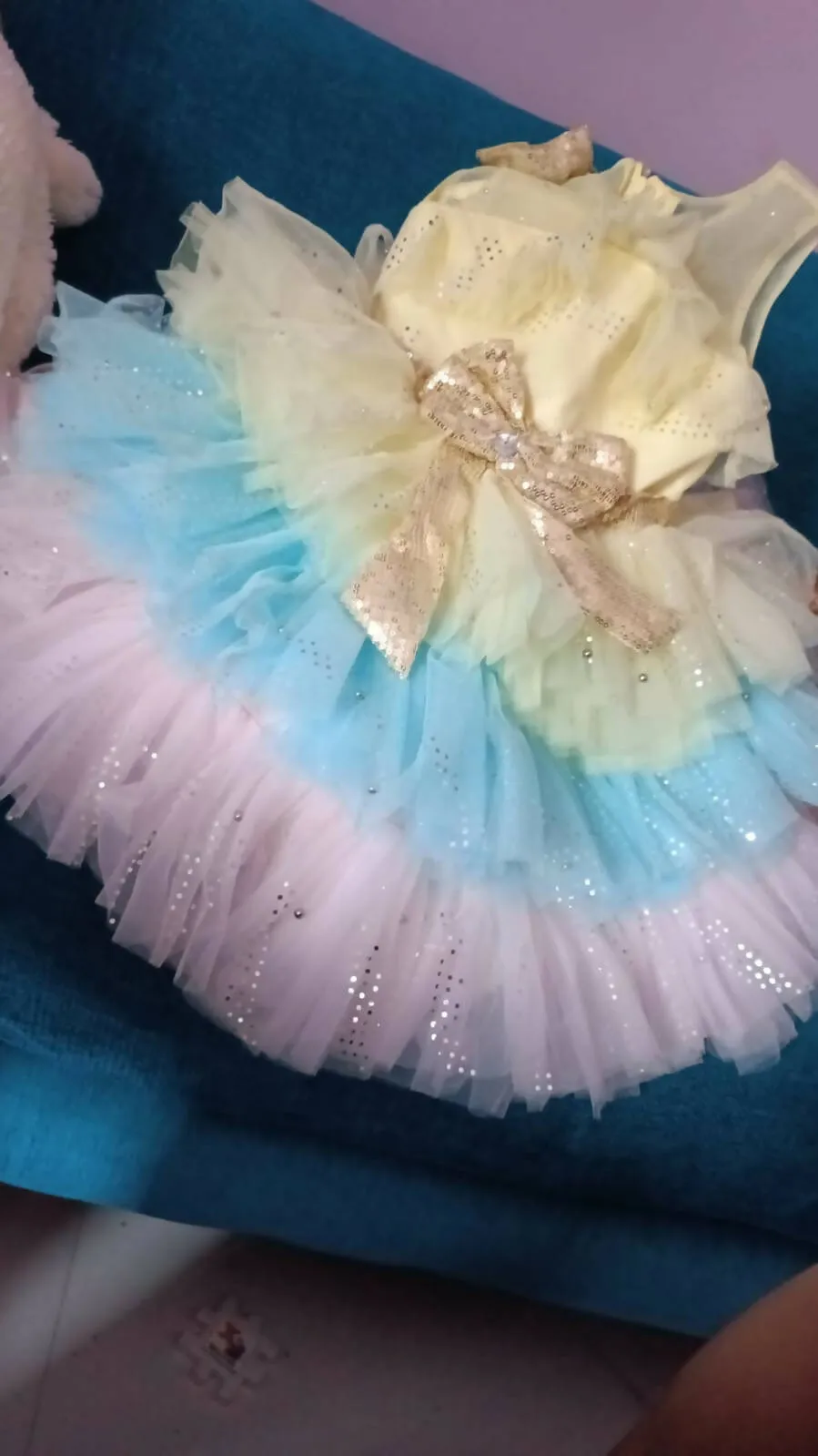 1st Birthday Baby Girl Beautiful Dress/Frock/ barbie doll dress for your baby girl