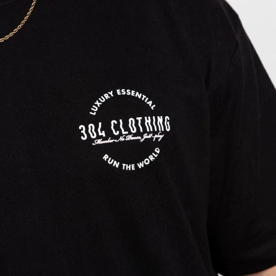 304 Mens Essential Member T-Shirt Black