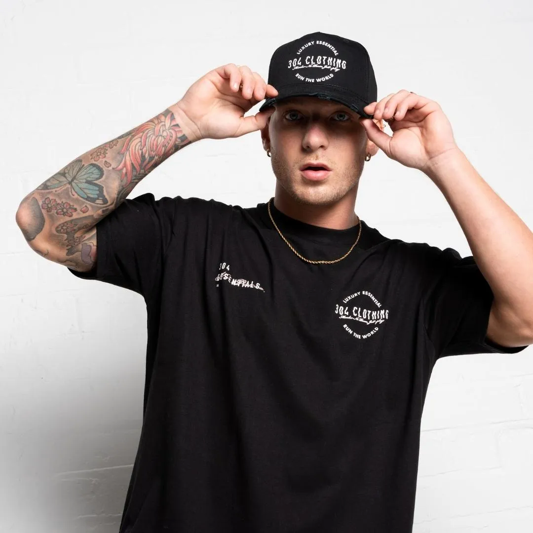 304 Mens Essential Member T-Shirt Black