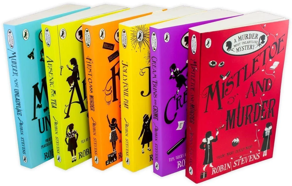 A Murder Most Unladylike Mystery 6 Book Collection - Ages 9-14 - Paperback - Robin Stevens