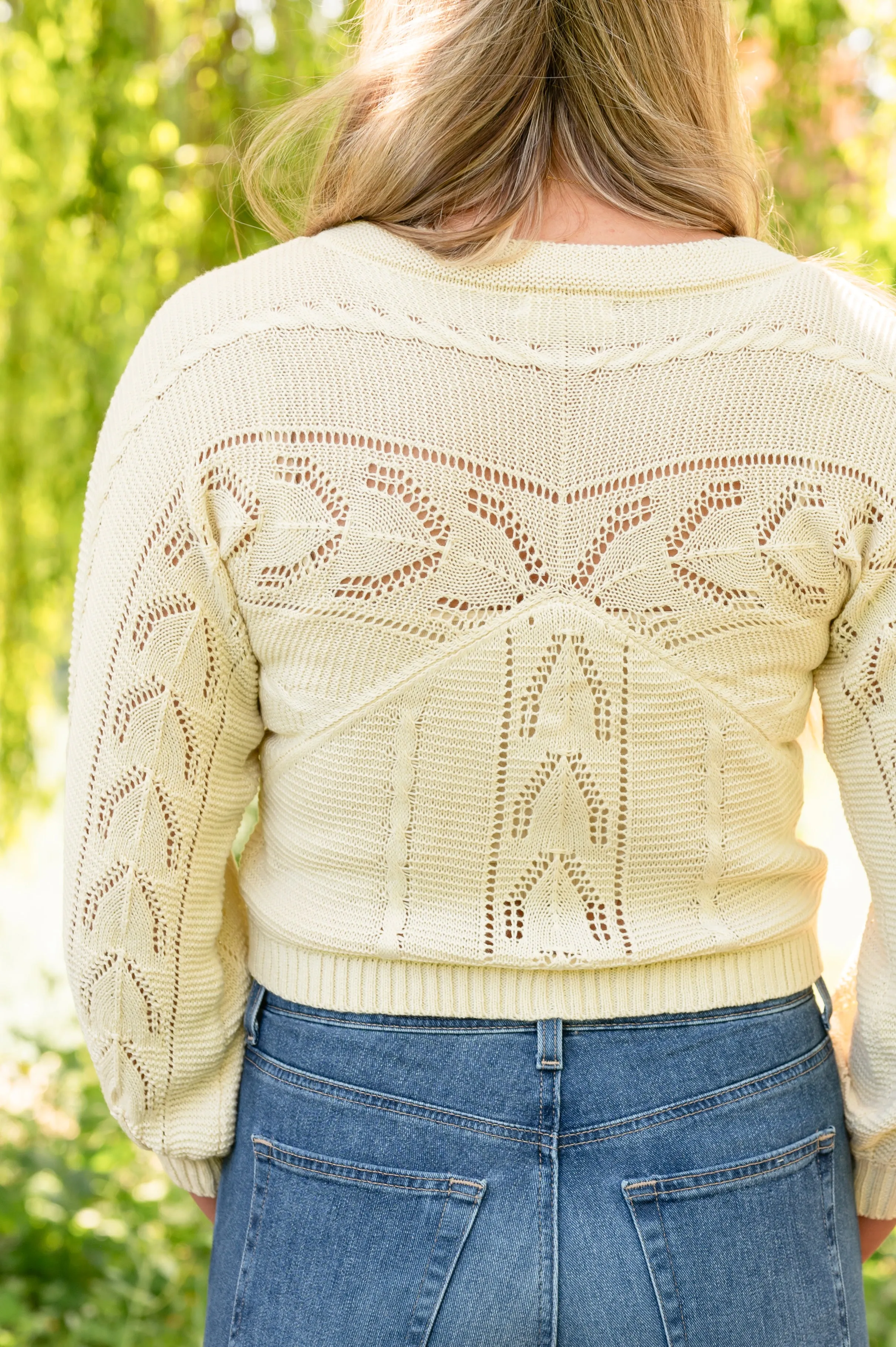 Adjustable Ruched Bust Sweater