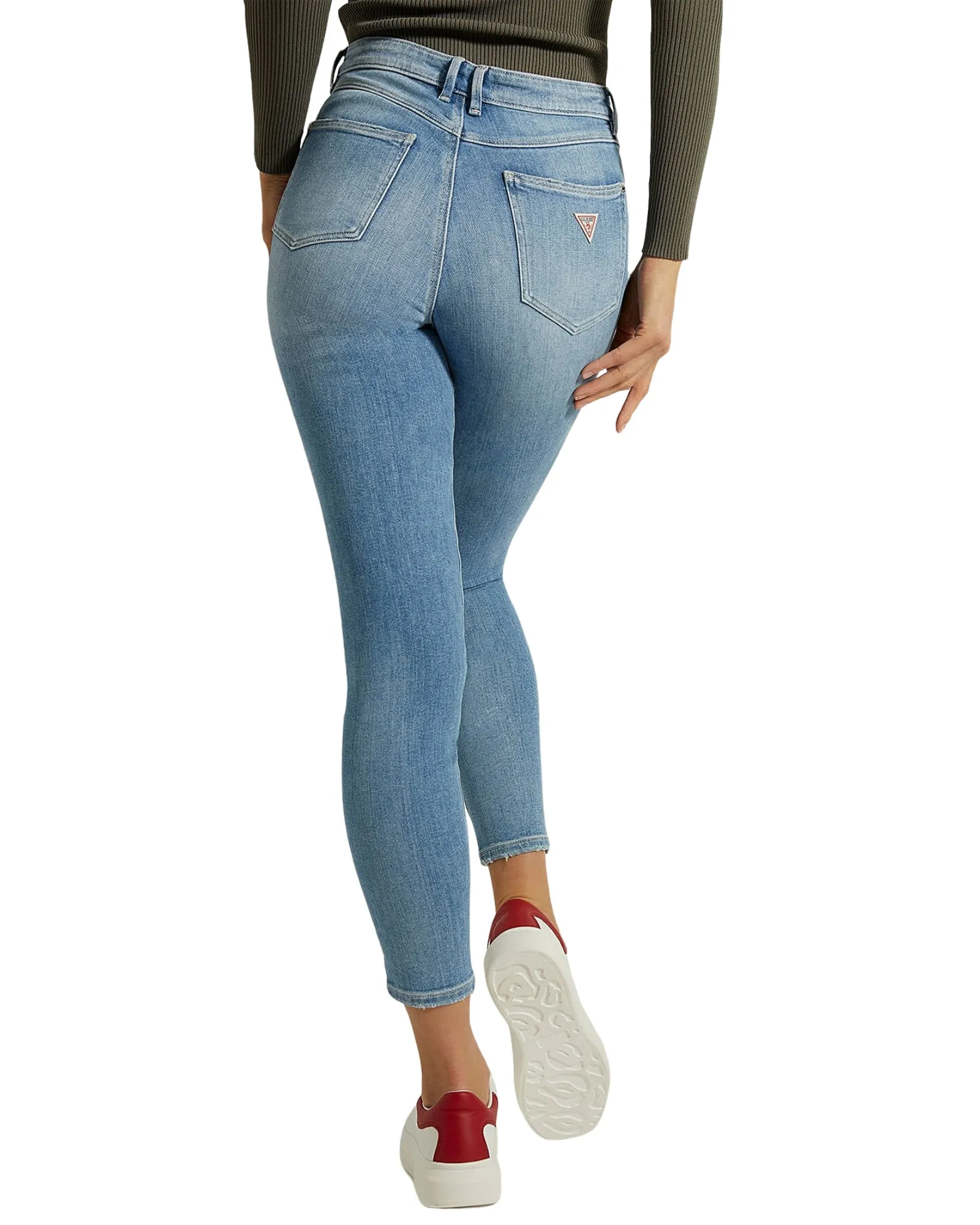 Carrie Light Wash High-Rise 1981 Skinny Leg Denim Jeans