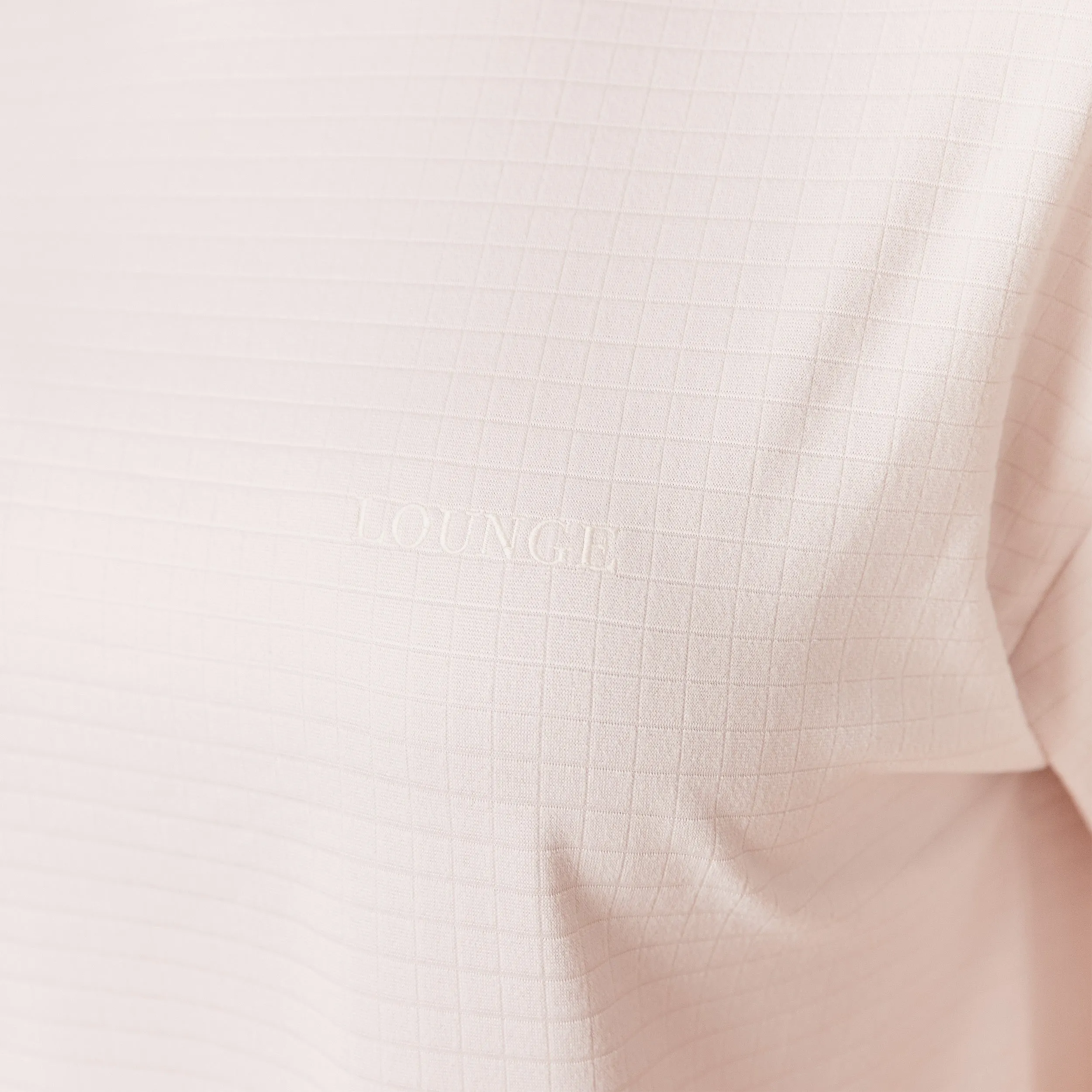 Classic Fleece Oversized Pajama Tee - Cream