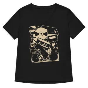 Dead Tech Women's V-Neck Tee