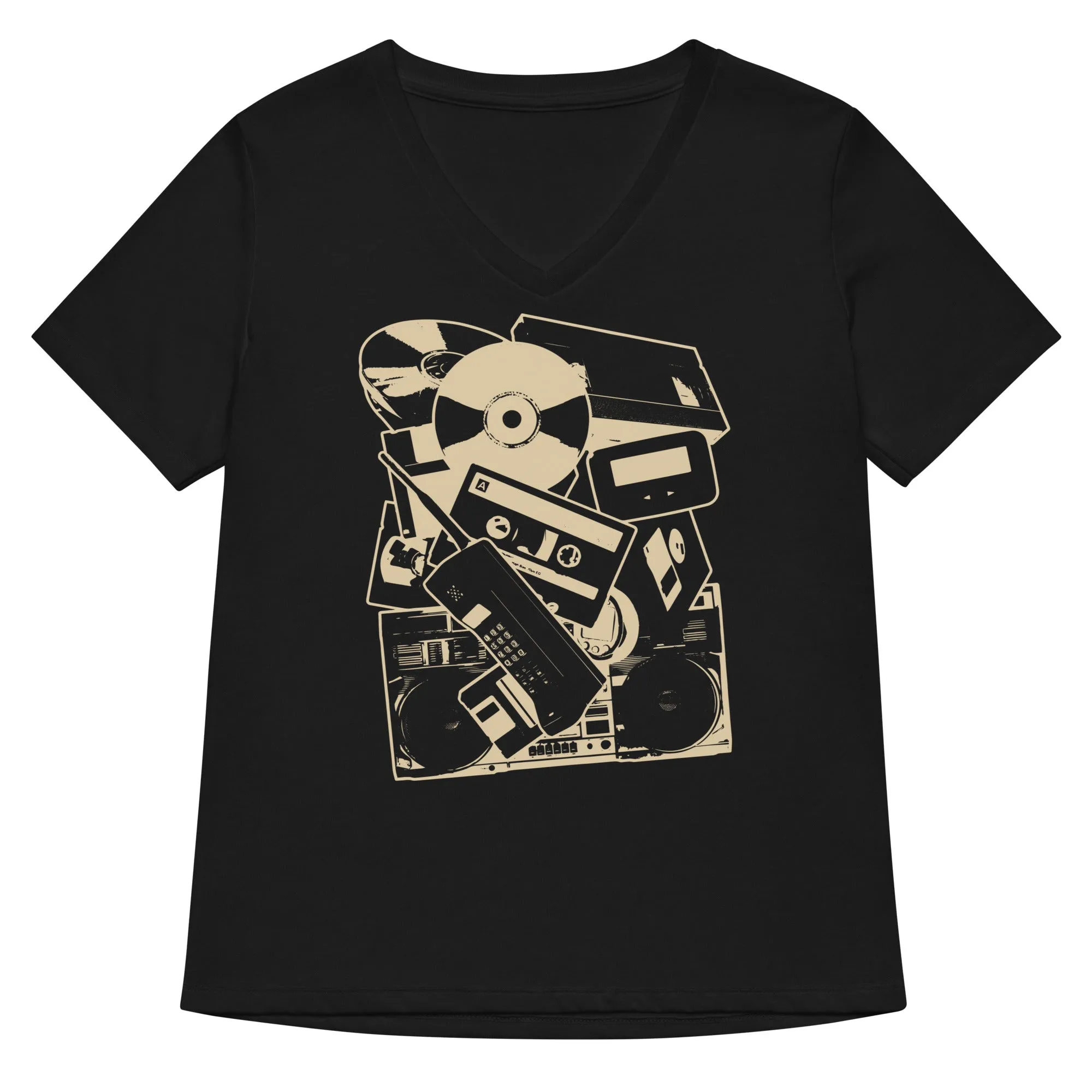 Dead Tech Women's V-Neck Tee