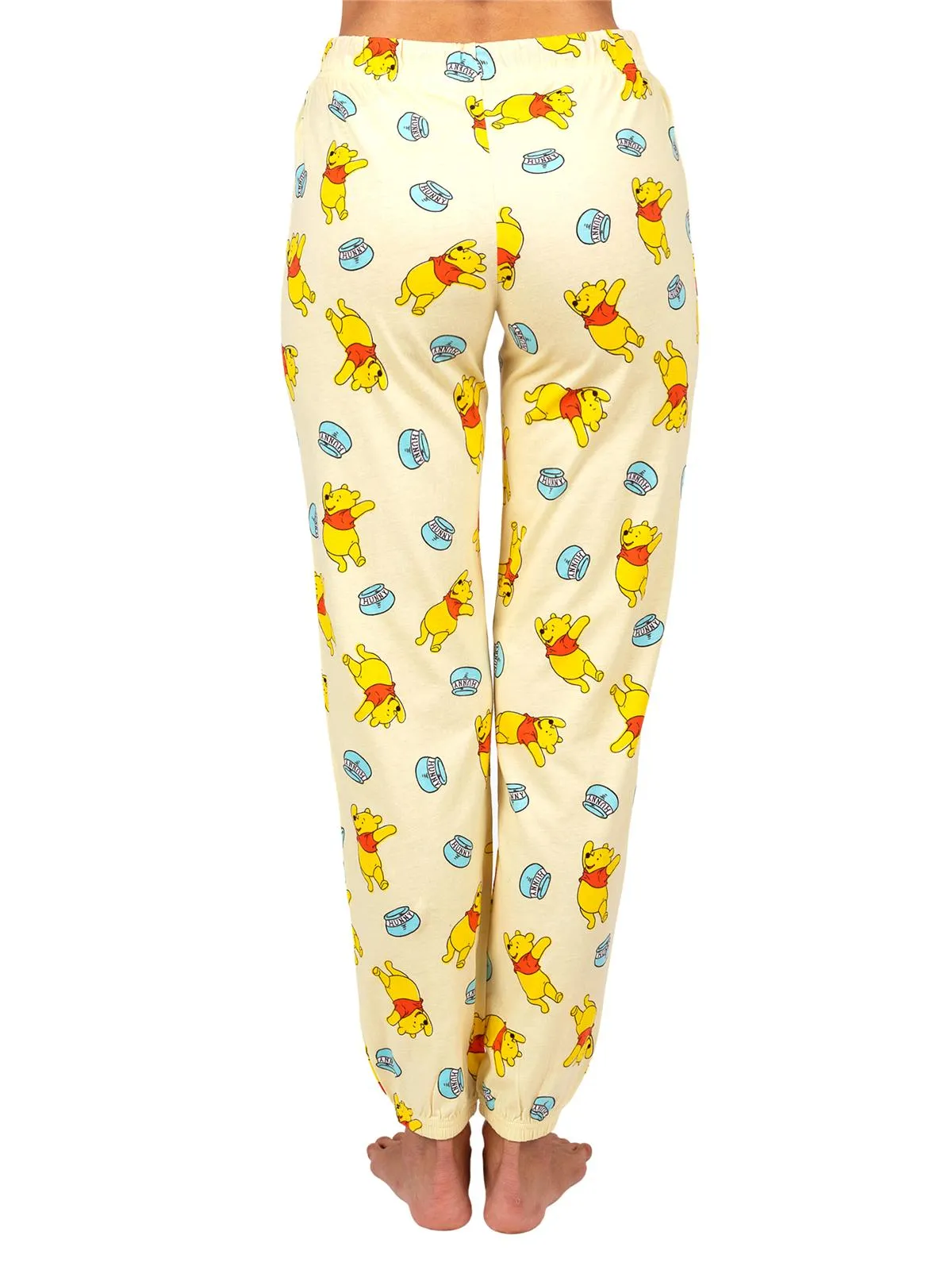 Disney Winnie The Pooh Women's Cotton Pajama Pants, Sleepwear Bottoms
