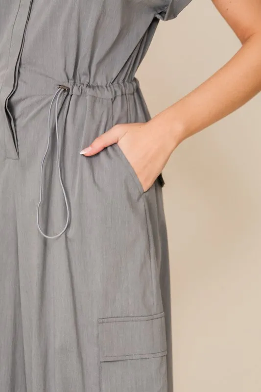 Grey Boiler Jumpsuit