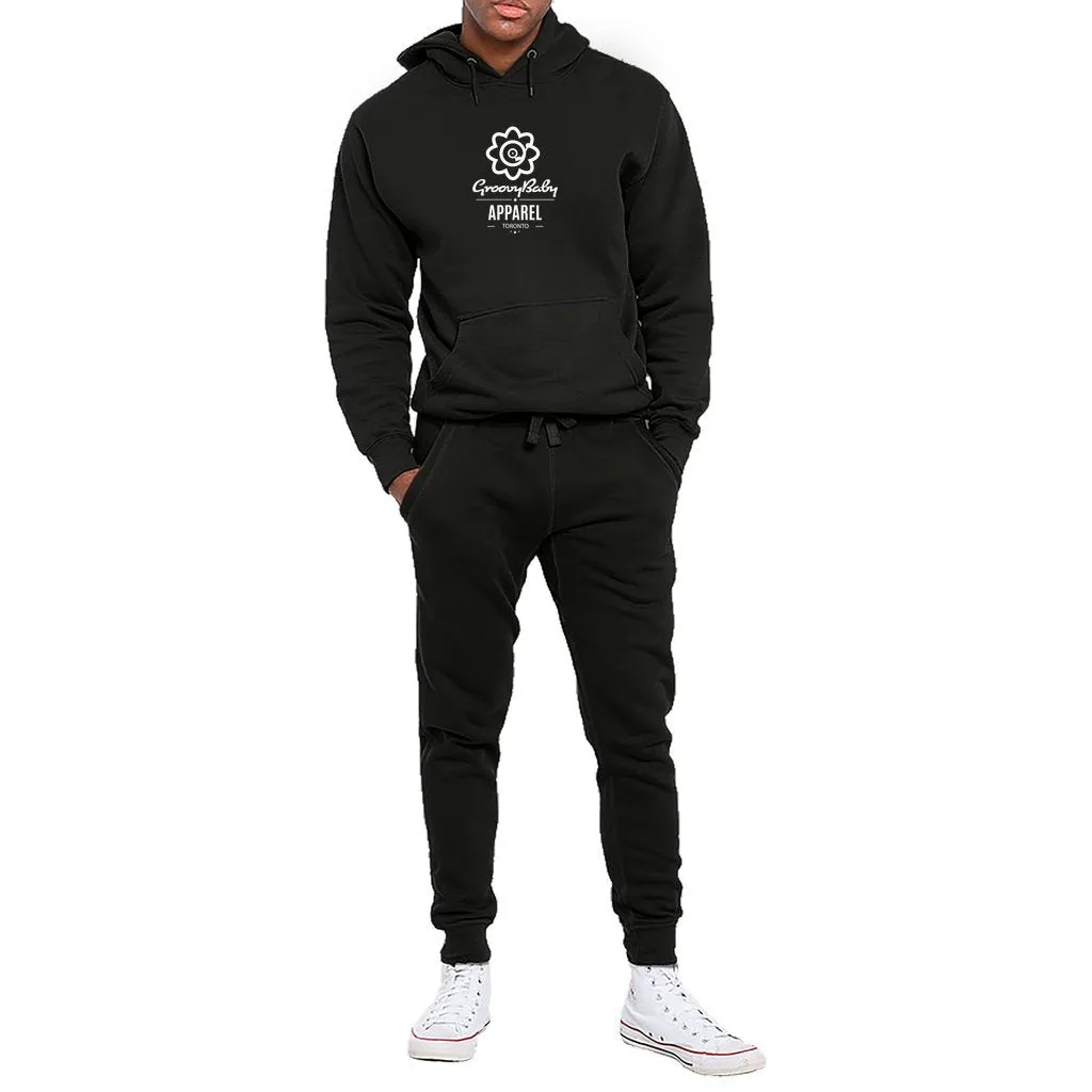 Groovy Baby Unisex Hoodie   Jogger Set