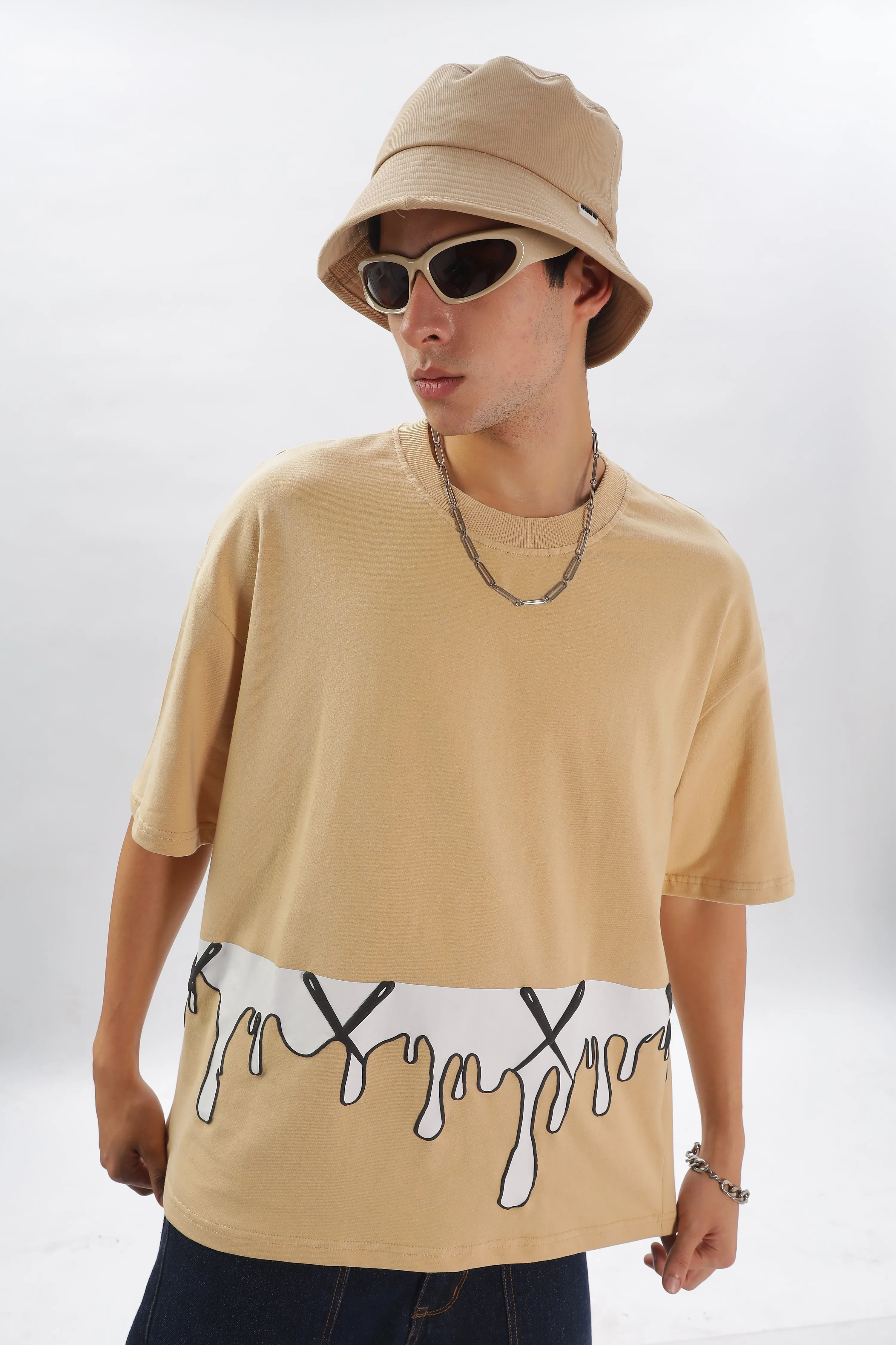 IZI Specials: Feel the Drip Tee (Beige)