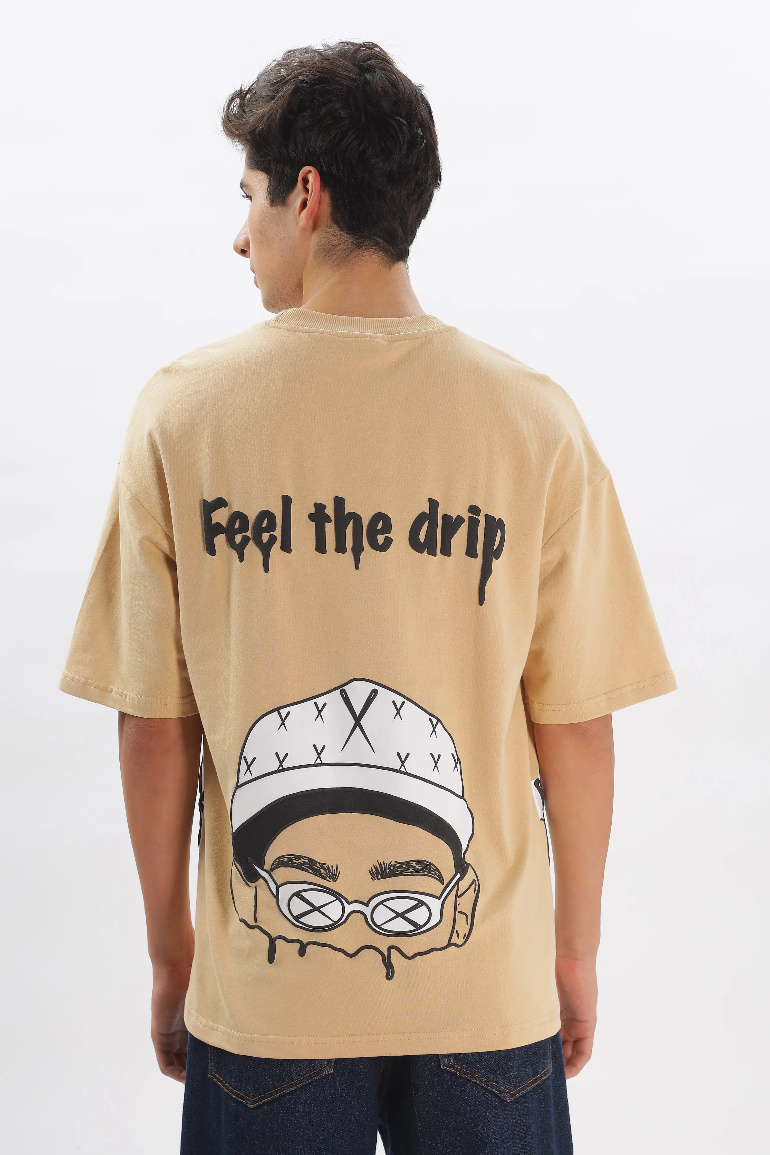 IZI Specials: Feel the Drip Tee (Beige)