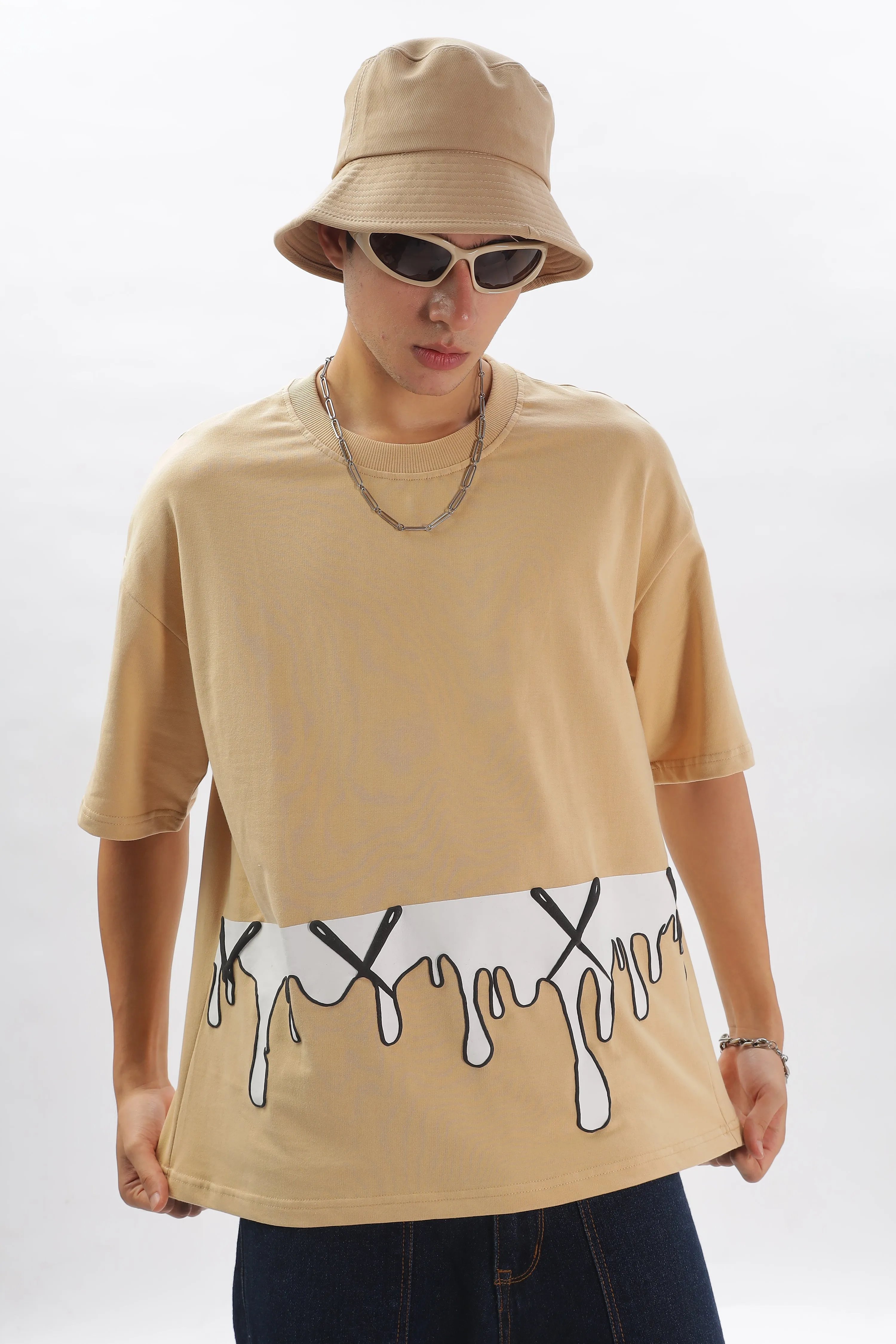 IZI Specials: Feel the Drip Tee (Beige)