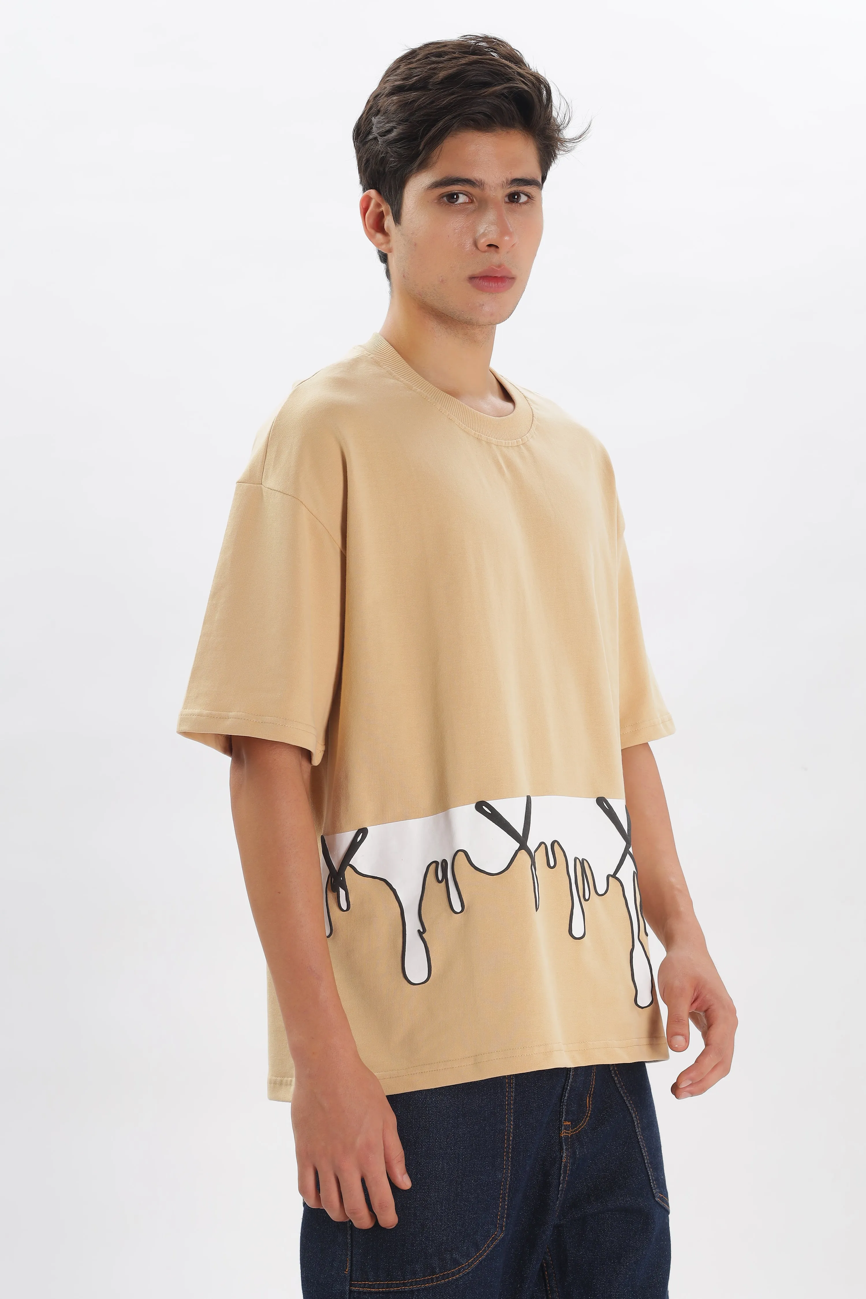 IZI Specials: Feel the Drip Tee (Beige)
