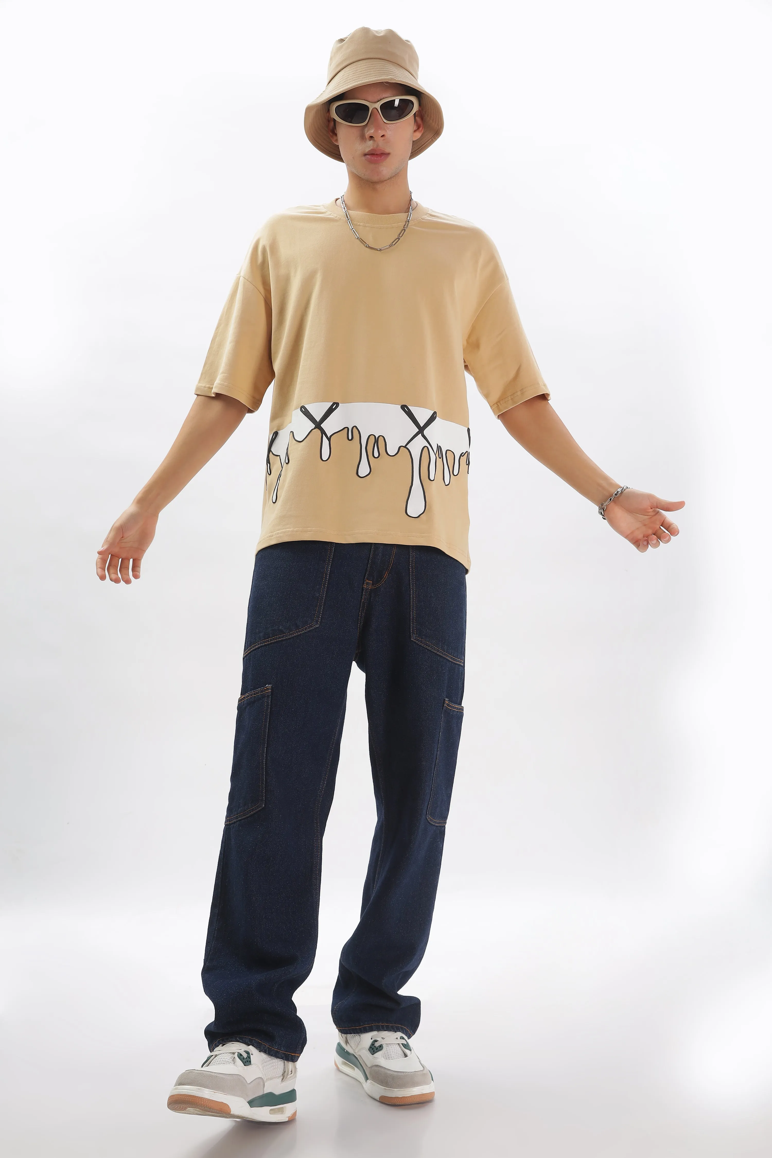 IZI Specials: Feel the Drip Tee (Beige)