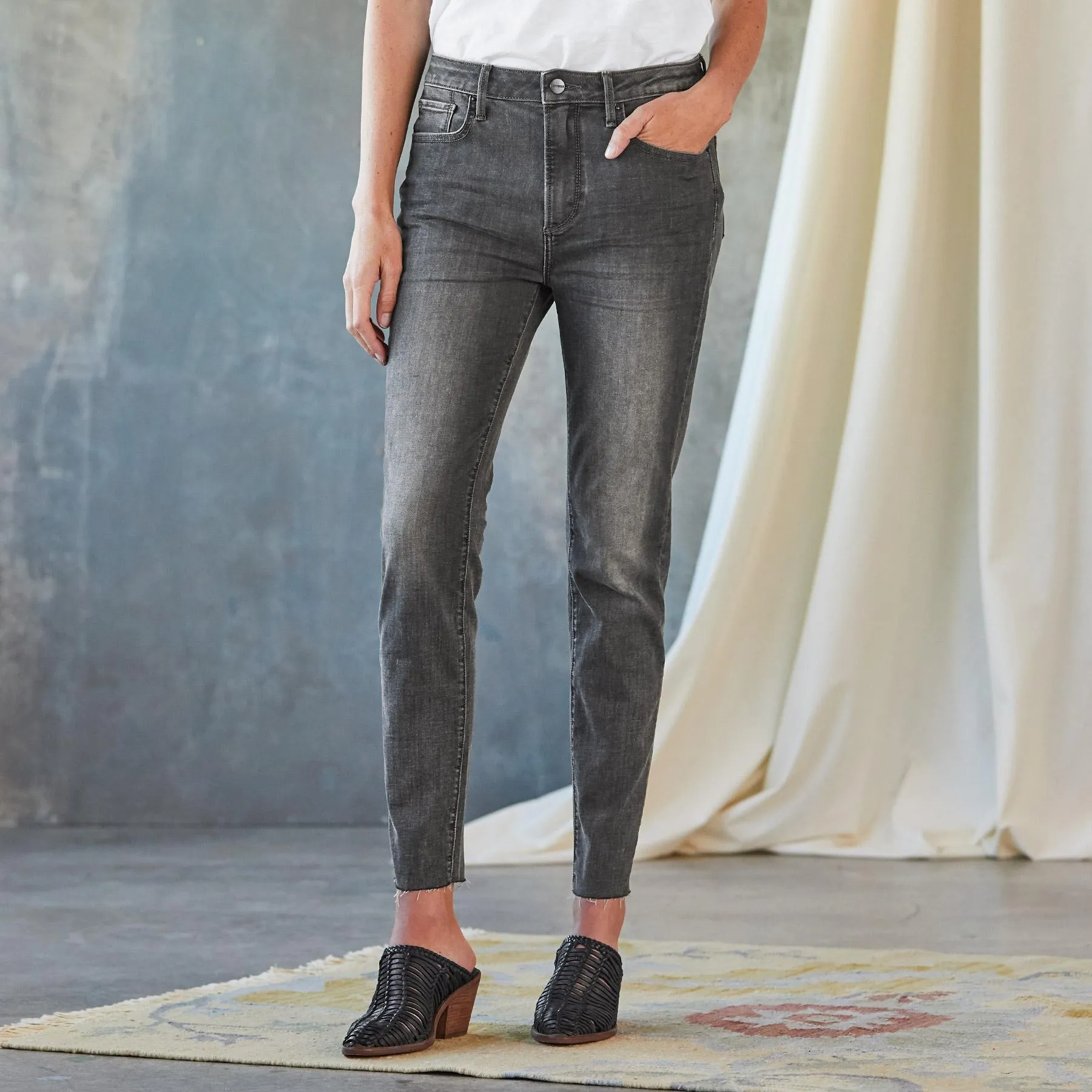 Jackie High-rise Ankle Skinny Jeans