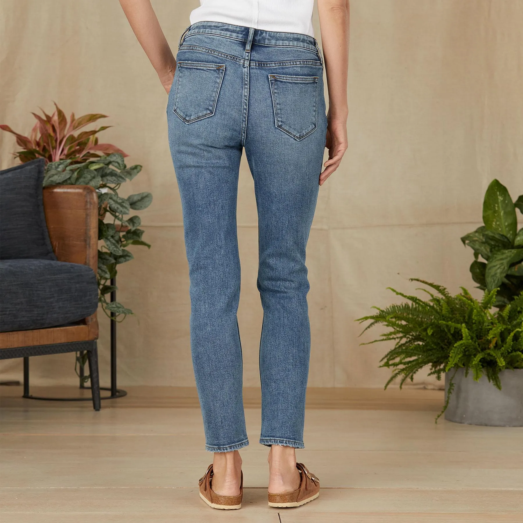 Jackie High-rise Ankle Skinny Jeans
