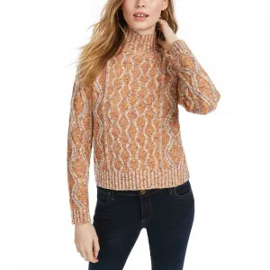 Kit   Sky Women's Junior Fit Cable Knit Sweater