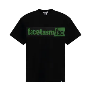 Logo Print Big T-Shirt in Black