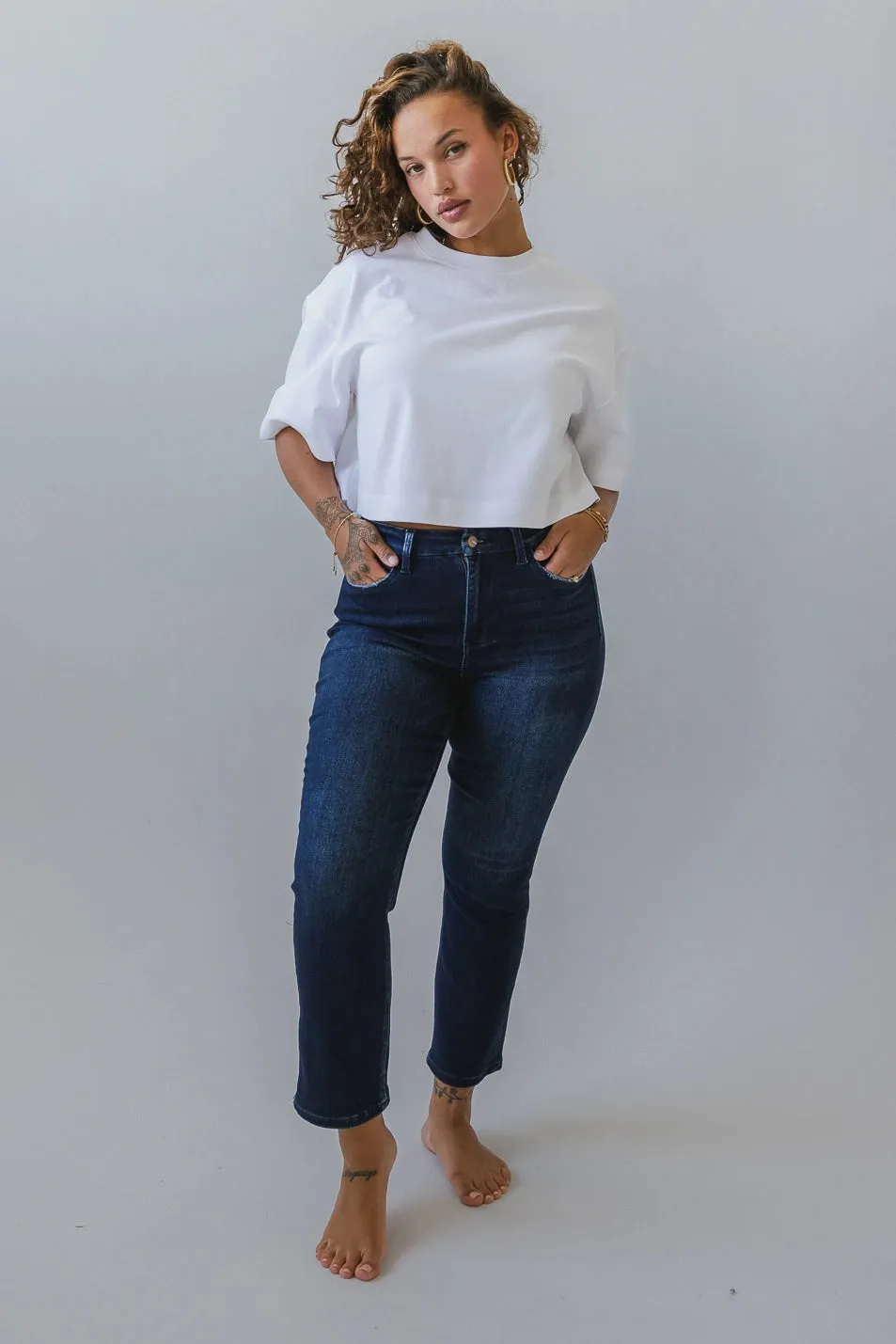 Maria Slim Straight Leg Jeans - FINAL SALE