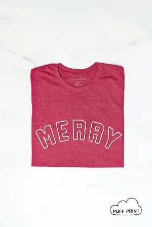 MERRY PUFF PRINT tee