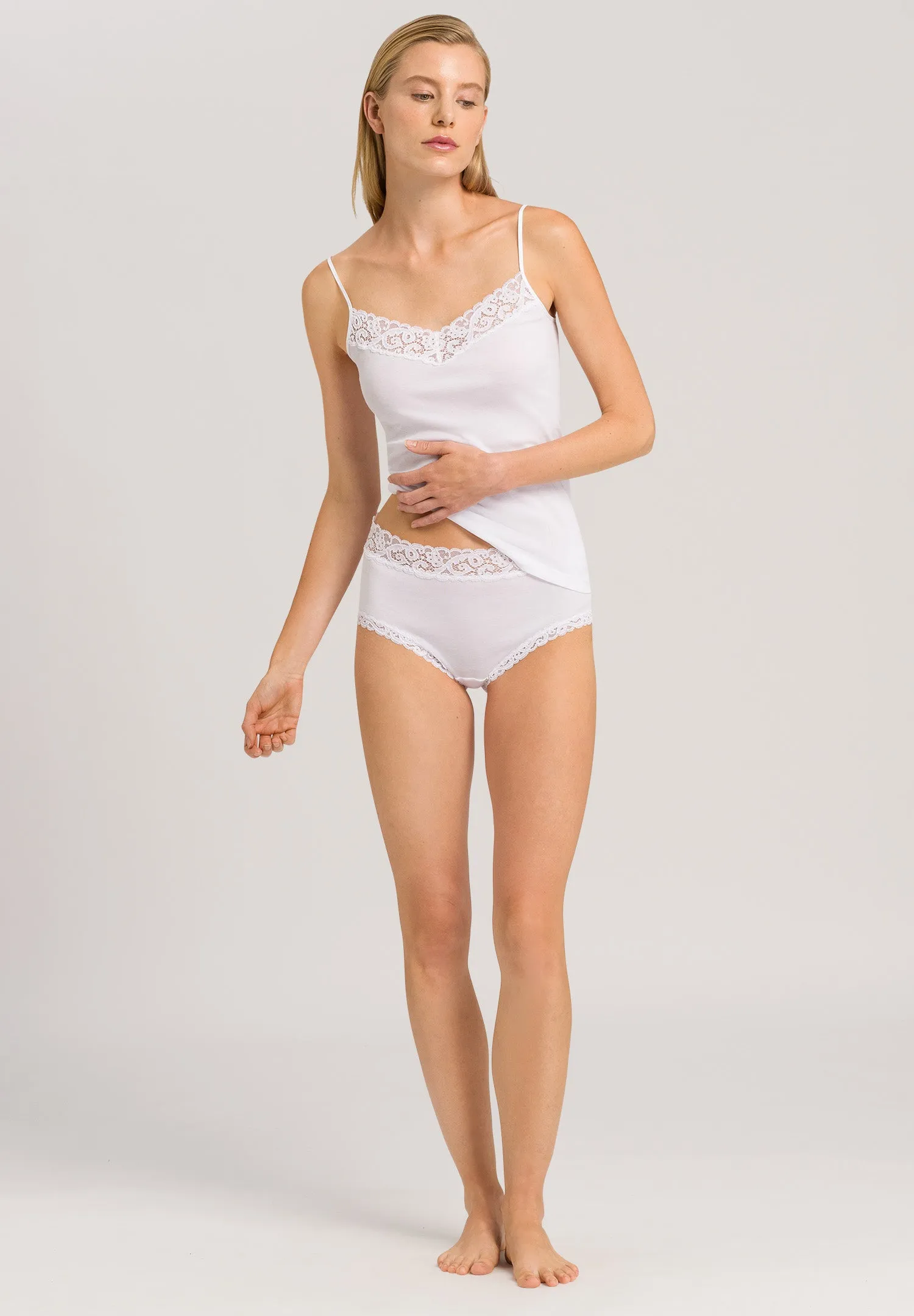 Moments V-Neck Cotton Camisole | White 71485-101