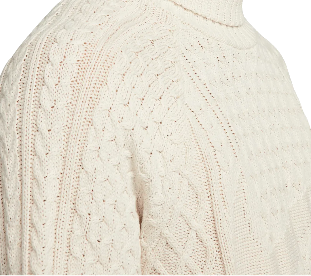 Nike Cable Knit Turtleneck Sweater