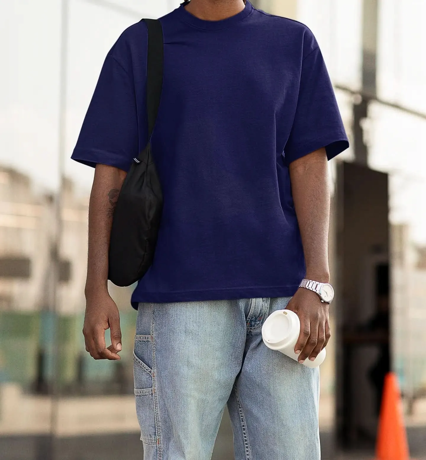 Oversized T-Shirt Men - Unagi