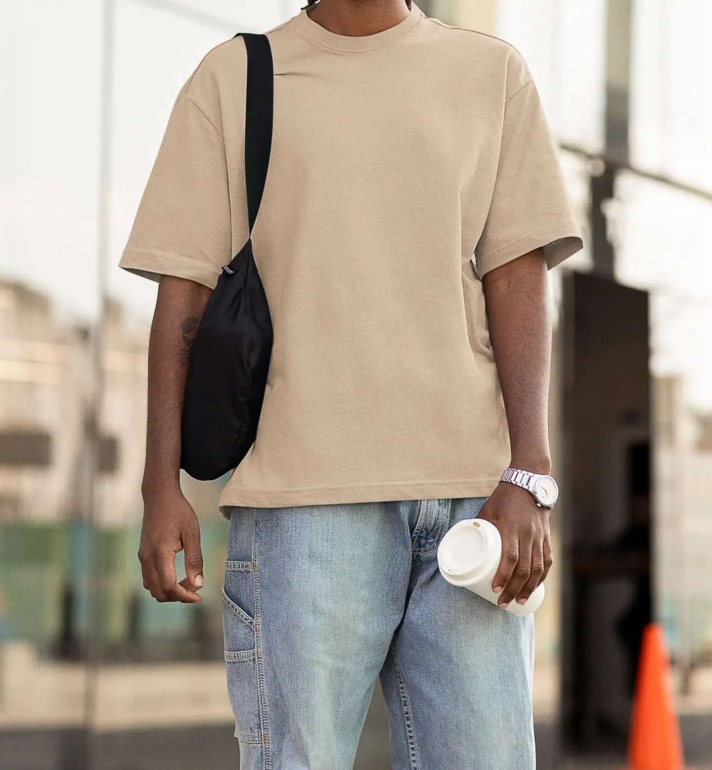 Oversized T-Shirt Men - Unagi