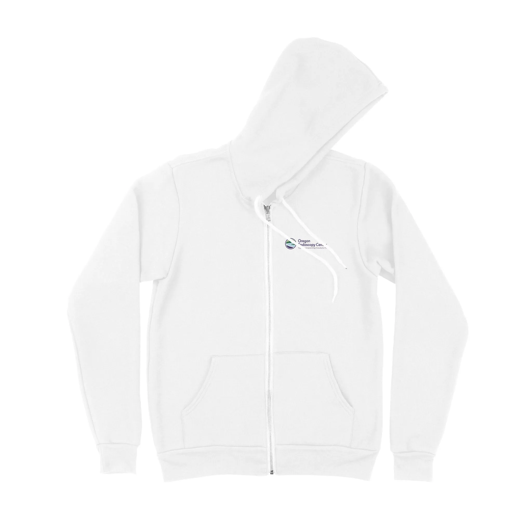Premium Zip Hoodie - Eugene Gastroenterology Oregon logo