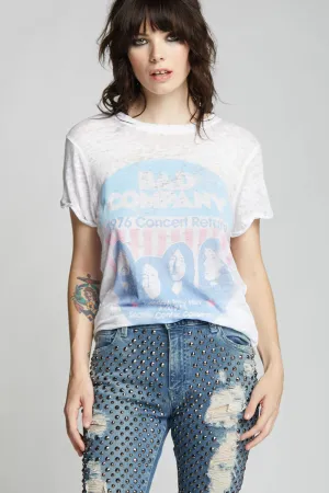 Recycled Karma Bad Company Concert Return Tee