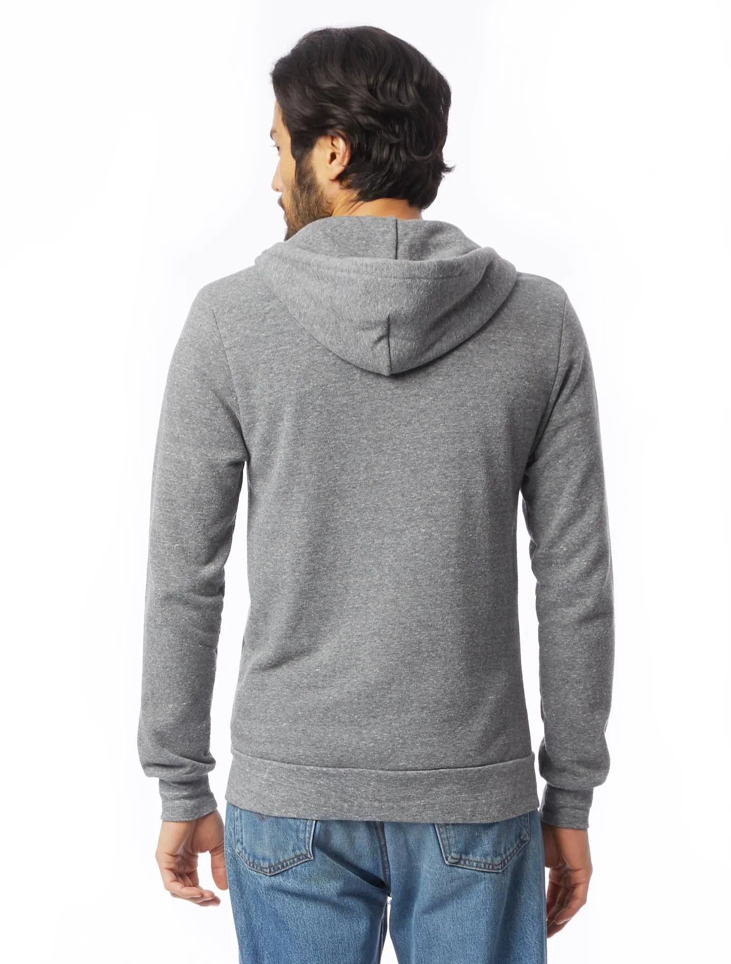 Rocky Fleece Zip Hoodie (Eco Grey)