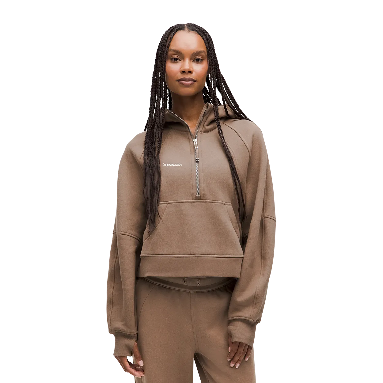 S24 BAUER lululemon SCUBA 1/2 ZIP WOMENS