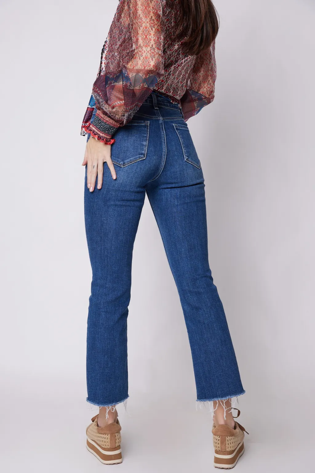 Sammy High Rise Kick Flare Jeans