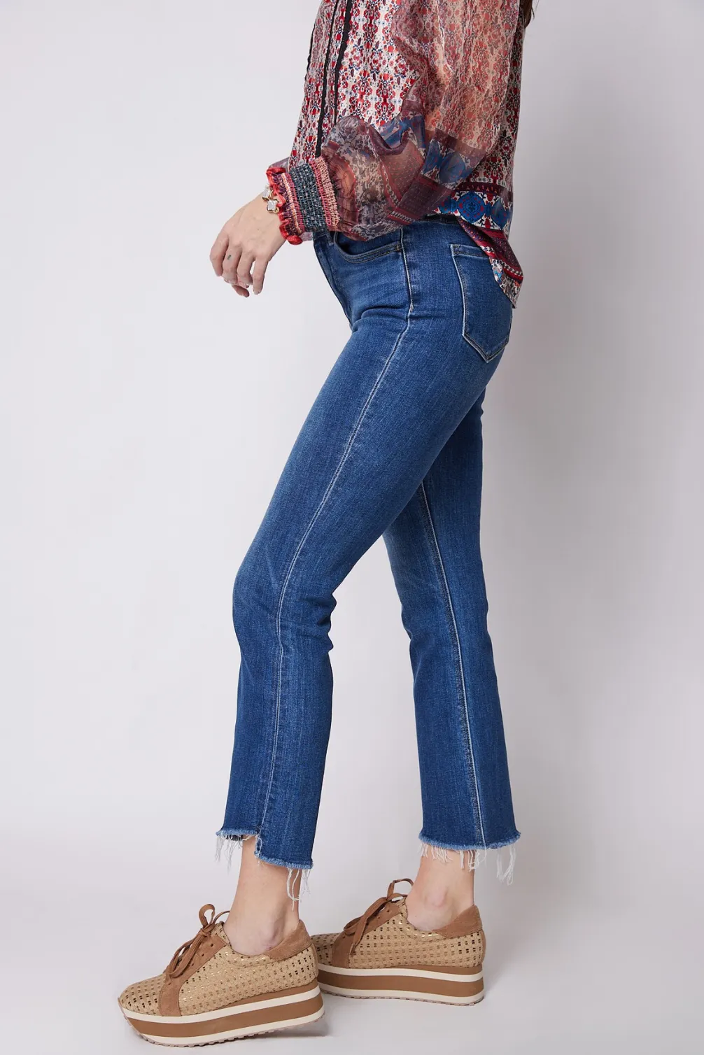 Sammy High Rise Kick Flare Jeans