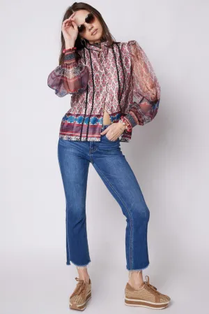 Sammy High Rise Kick Flare Jeans