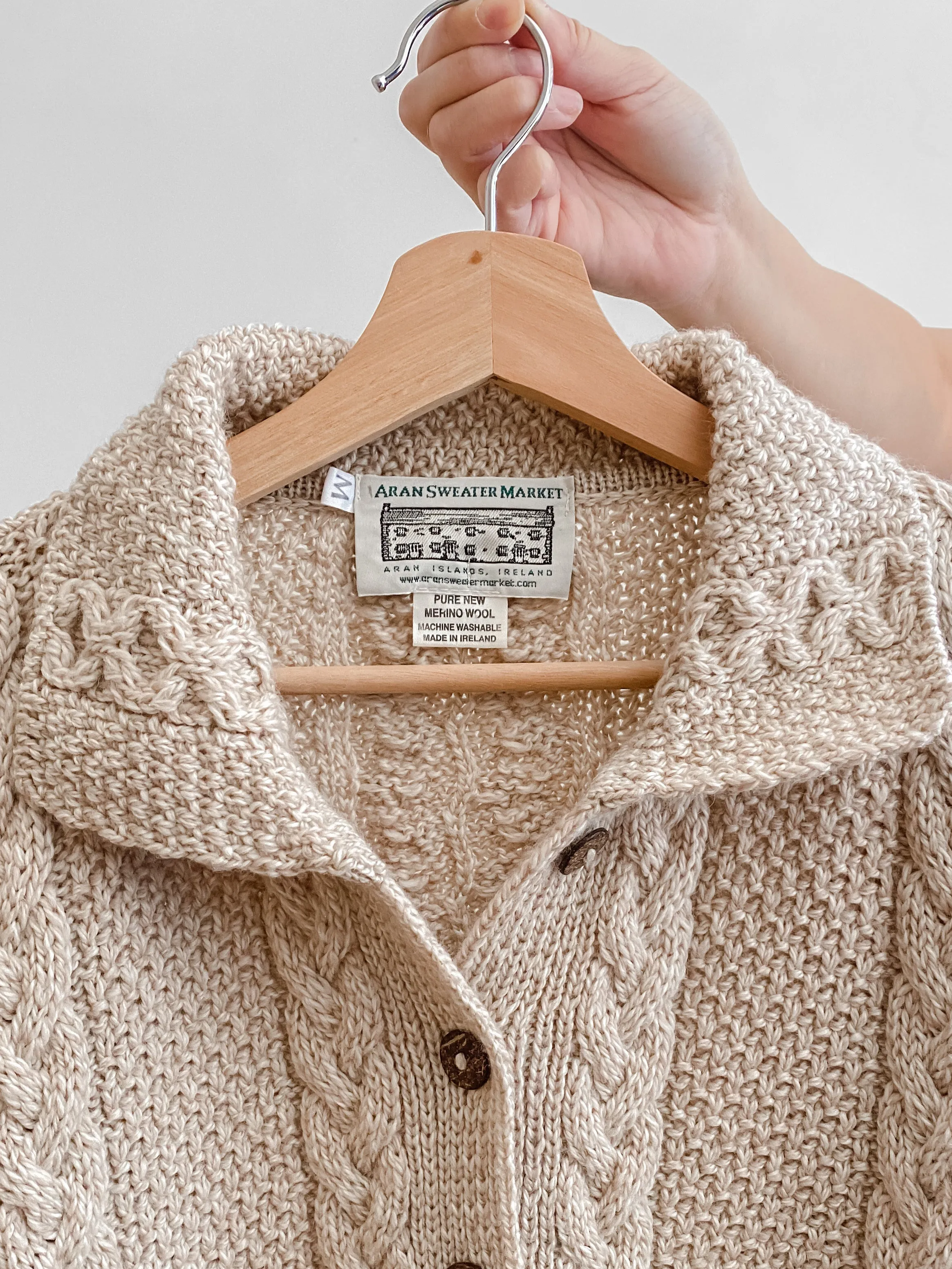 Vintage Merino Wool Chunky Knit (M)