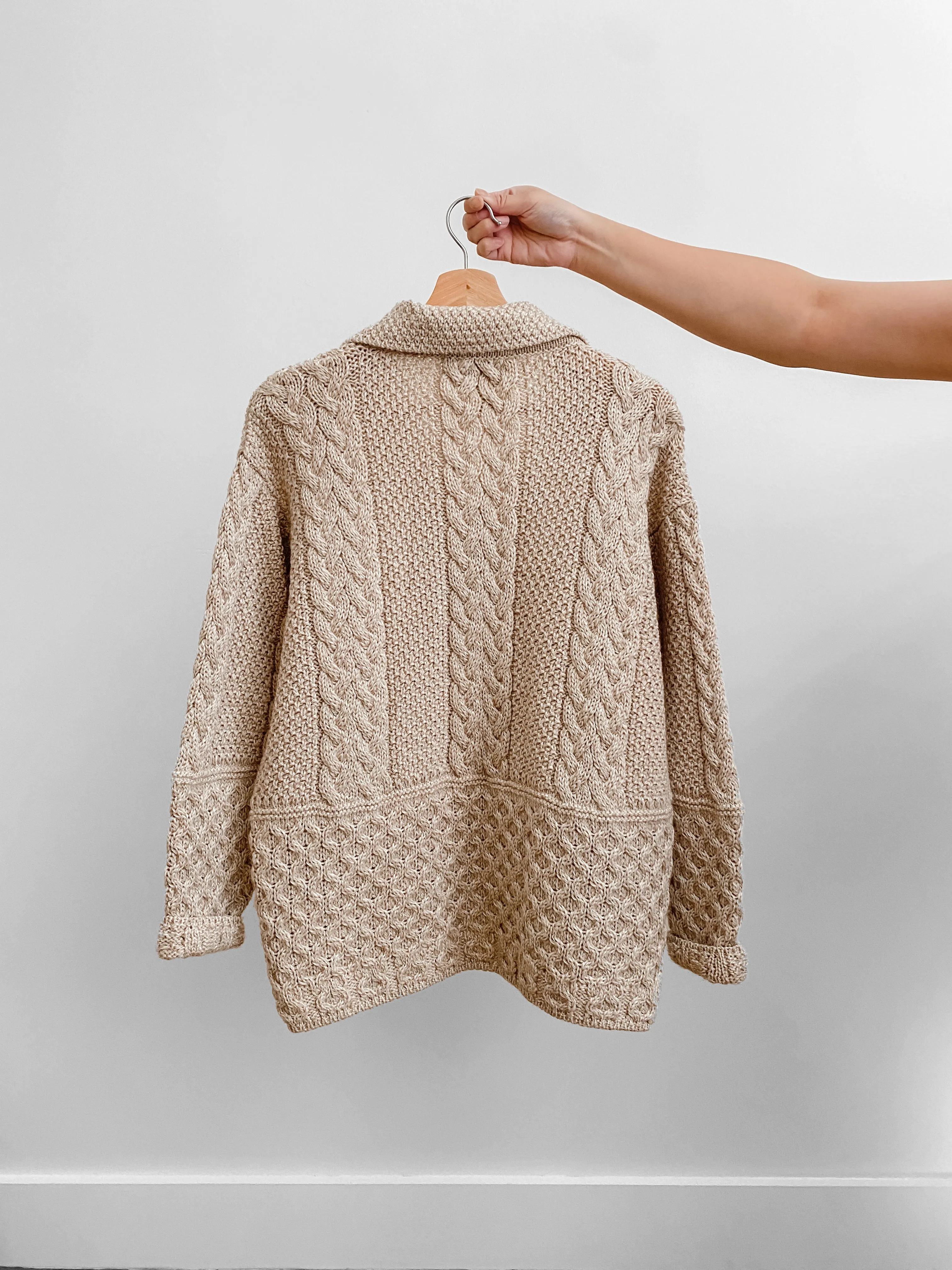 Vintage Merino Wool Chunky Knit (M)